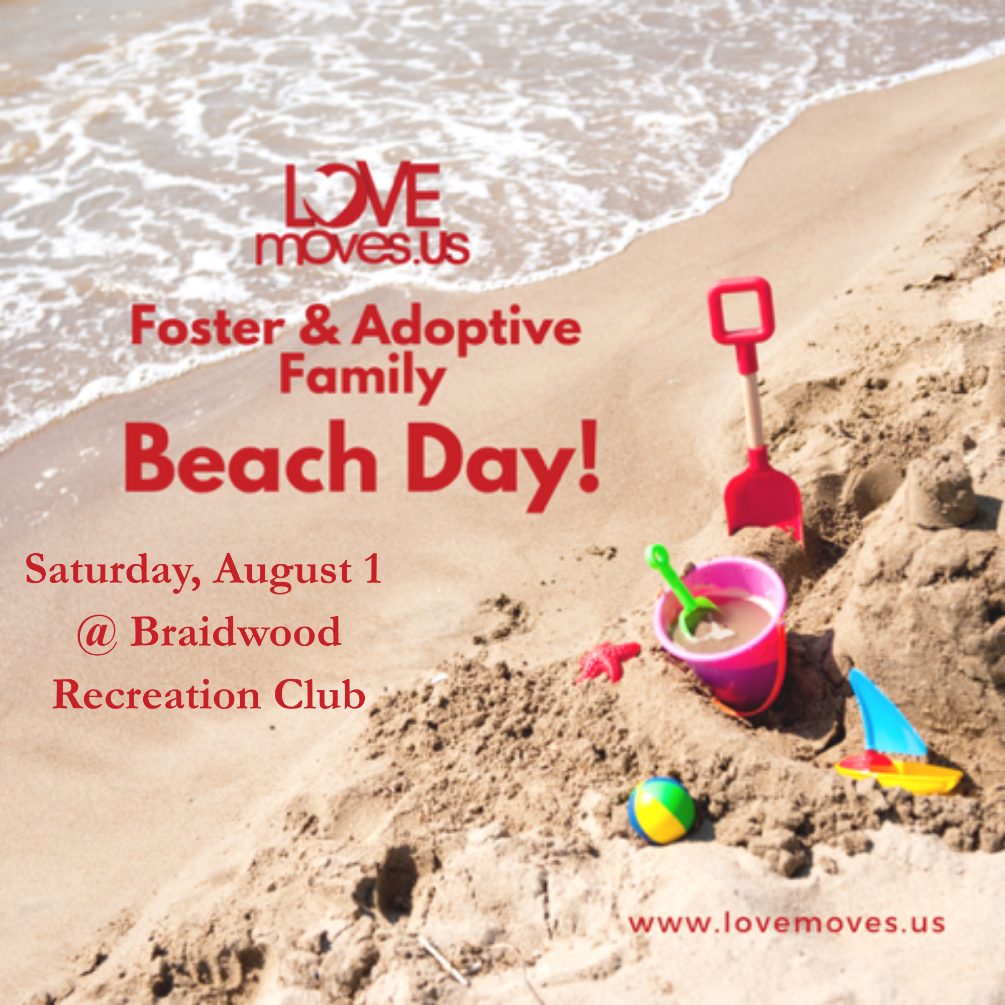 Beach Day 2026  - Braidwood Recreation Club - logo